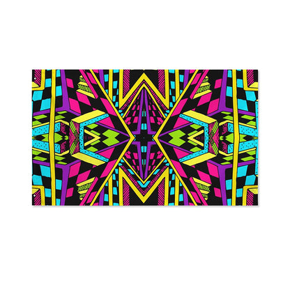 Ethnic Psychedelic Trippy Print Polyester Flag