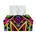 Ethnic Psychedelic Trippy Print Rectangle Tissue Box Cover