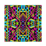 Ethnic Psychedelic Trippy Print Silk Bandana