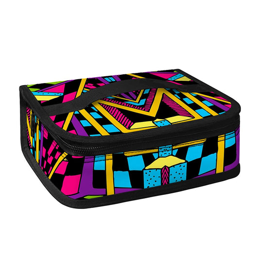 Ethnic Psychedelic Trippy Print Small Lunch Bag