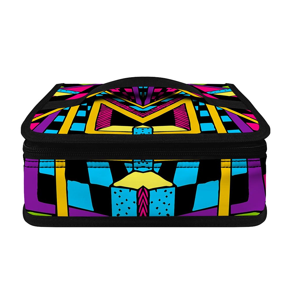 Ethnic Psychedelic Trippy Print Small Lunch Bag
