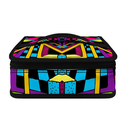 Ethnic Psychedelic Trippy Print Small Lunch Bag