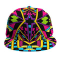 Ethnic Psychedelic Trippy Print Snapback Cap