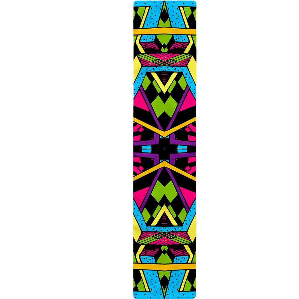 Ethnic Psychedelic Trippy Print Table Runner