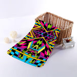 Ethnic Psychedelic Trippy Print Towel