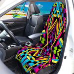 Ethnic Psychedelic Trippy Print Waterproof Car Seat Cover