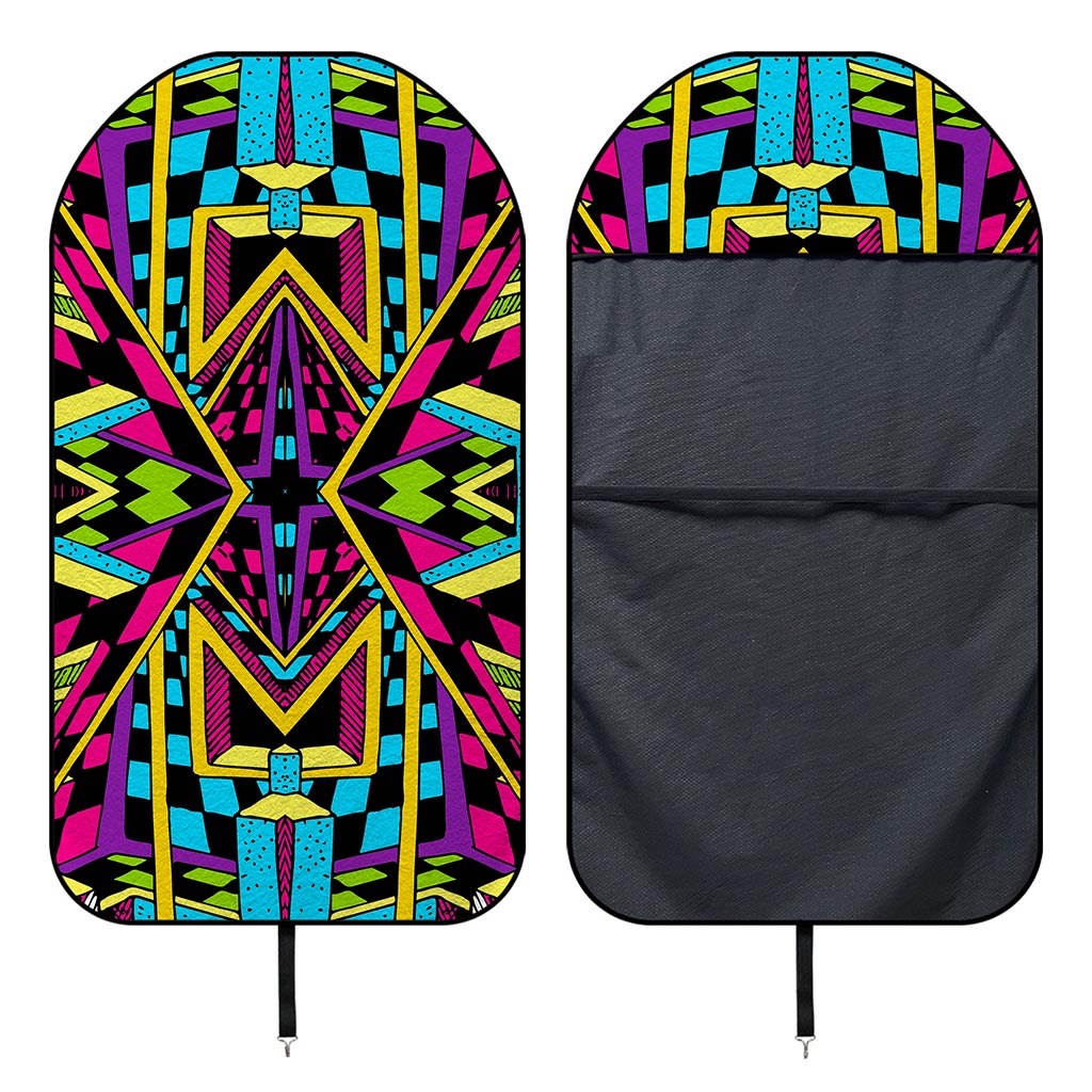 Ethnic Psychedelic Trippy Print Waterproof Car Seat Cover
