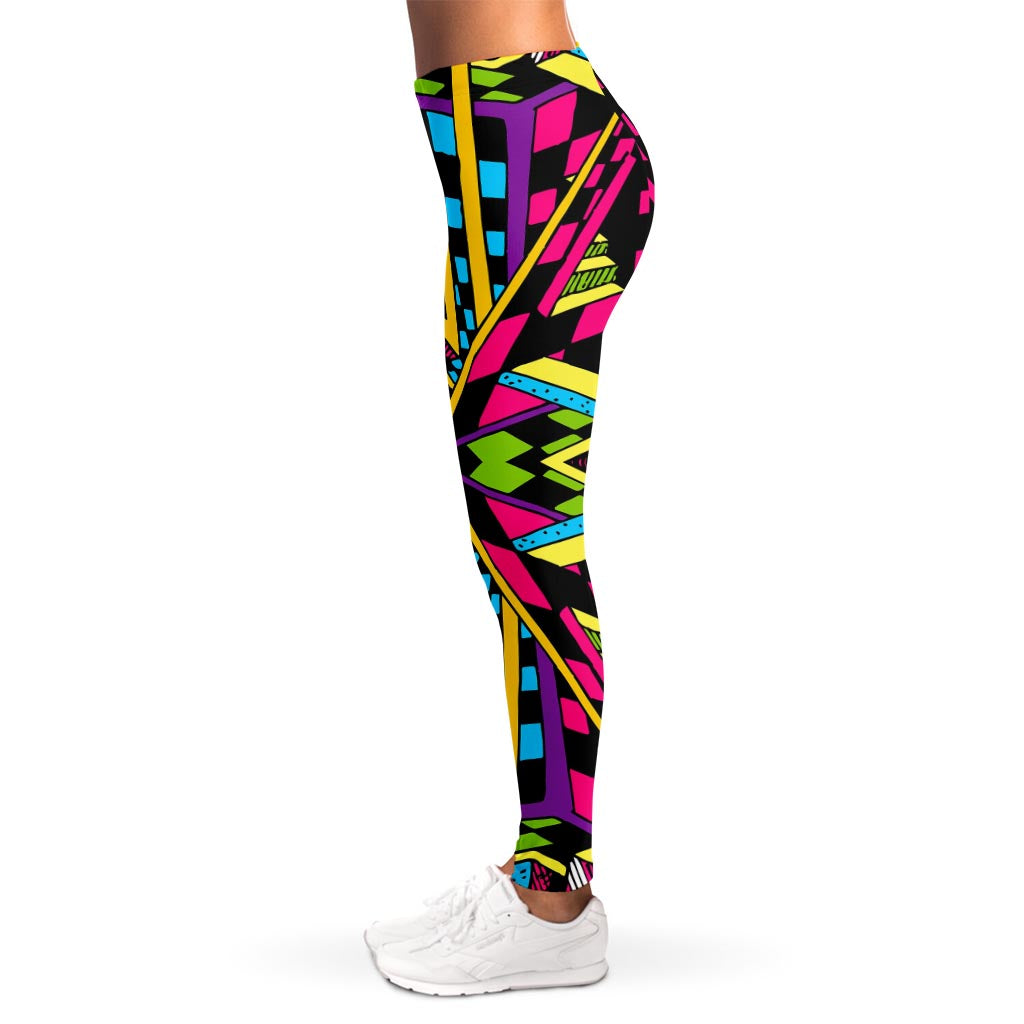 Ethnic Psychedelic Trippy Print Women's Leggings