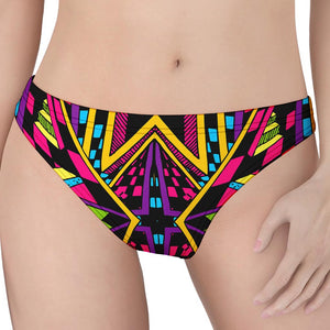 Ethnic Psychedelic Trippy Print Women's Thong