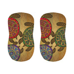 Ethnic Sea Turtles Print Bar Stool Covers