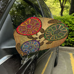 Ethnic Sea Turtles Print Car Side Mirror Covers