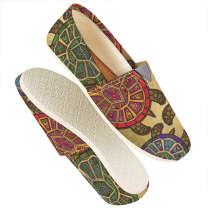 Ethnic Sea Turtles Print Casual Shoes