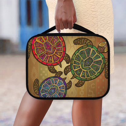 Ethnic Sea Turtles Print Classic Bible Case