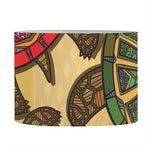 Ethnic Sea Turtles Print Drum Lamp Shade