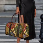 Ethnic Sea Turtles Print Duffle Bag
