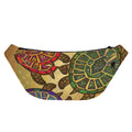 Ethnic Sea Turtles Print Fanny Pack
