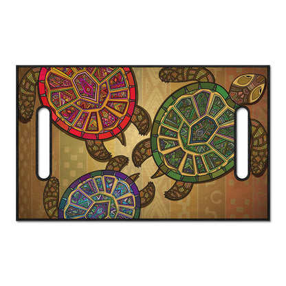 Ethnic Sea Turtles Print Golf Cart Seat Cover