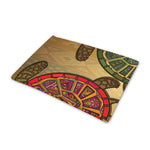 Ethnic Sea Turtles Print Pet Cooling Mat Cover