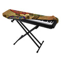 Ethnic Sea Turtles Print Piano Keyboard Cover