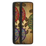 Ethnic Sea Turtles Print Refrigerator Handle Covers