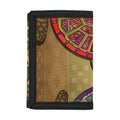 Ethnic Sea Turtles Print Trifold Wallet