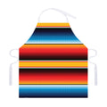 Ethnic Serape Blanket Pattern Print Adjustable Apron