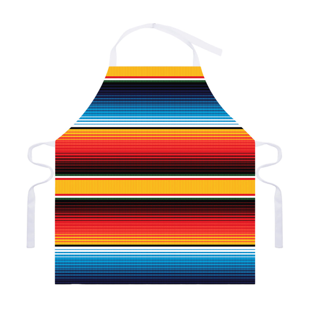 Ethnic Serape Blanket Pattern Print Adjustable Apron