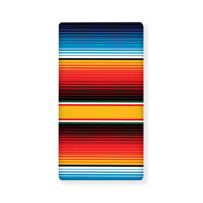 Ethnic Serape Blanket Pattern Print Baby Crib Sheet