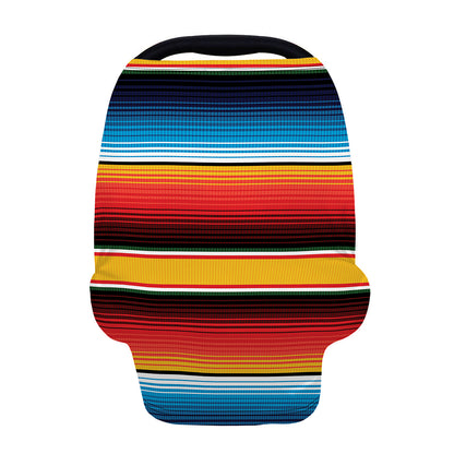 Ethnic Serape Blanket Pattern Print Baby Seat Cover