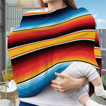 Ethnic Serape Blanket Pattern Print Baby Seat Cover