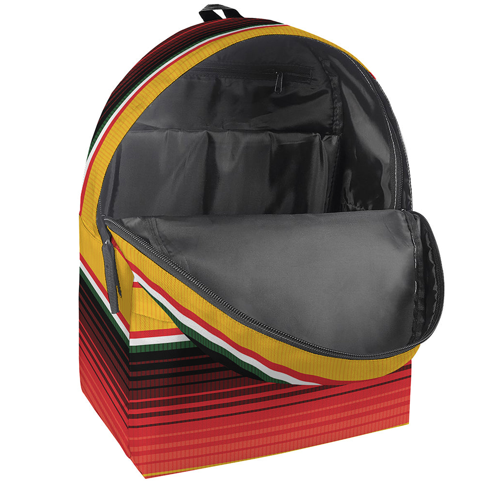 Ethnic Serape Blanket Pattern Print Backpack