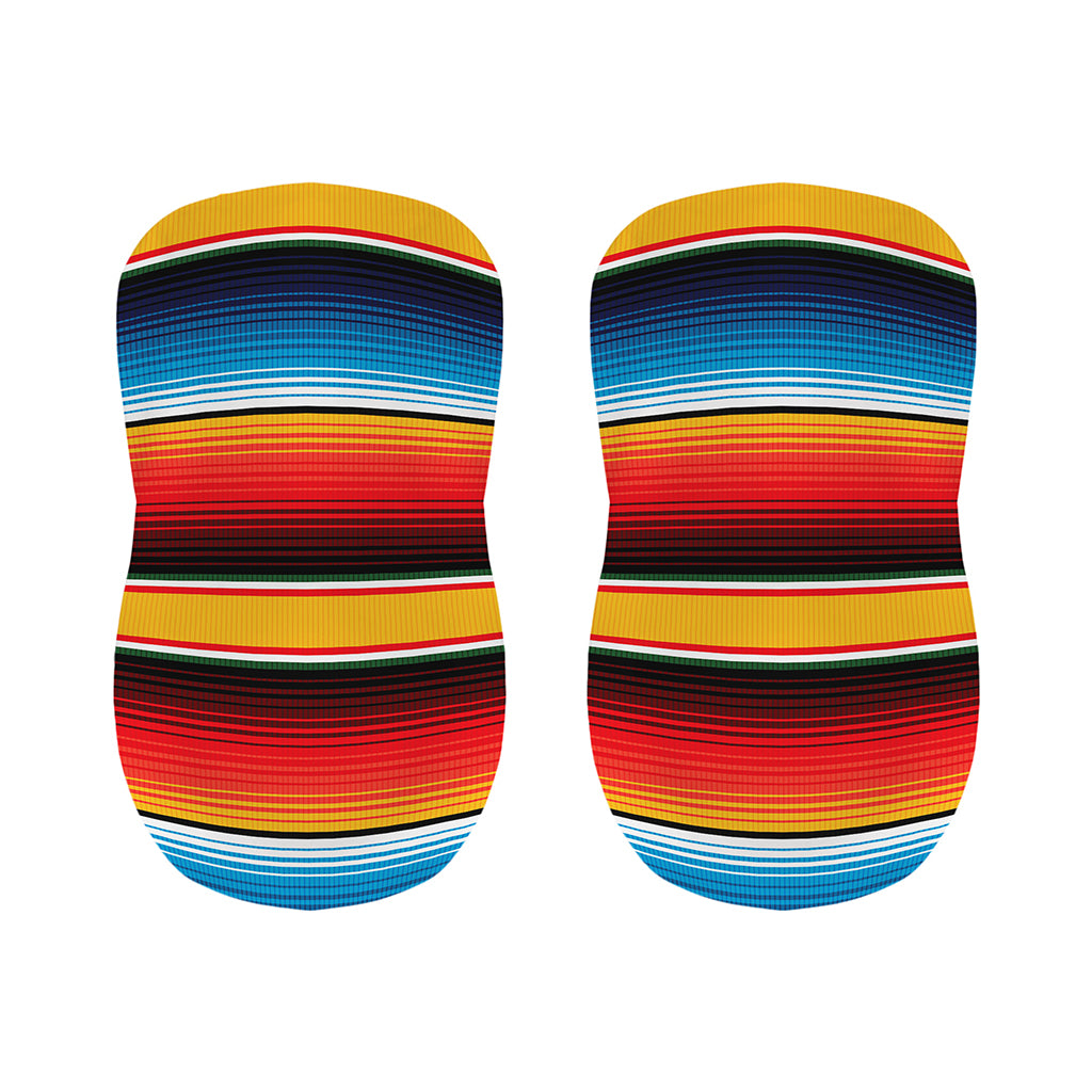 Ethnic Serape Blanket Pattern Print Bar Stool Covers
