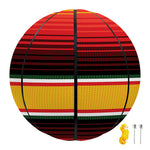 Ethnic Serape Blanket Pattern Print Basketball