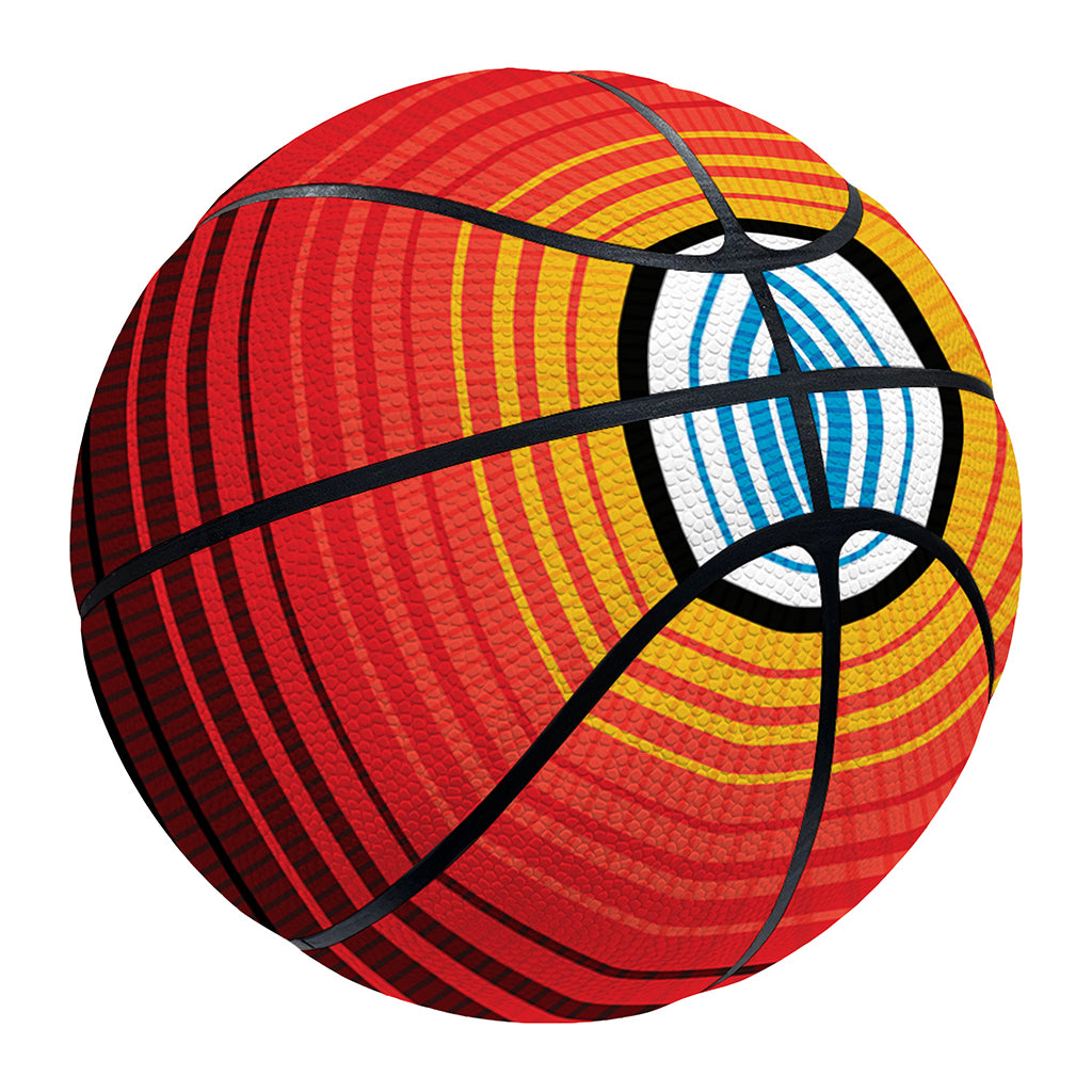 Ethnic Serape Blanket Pattern Print Basketball