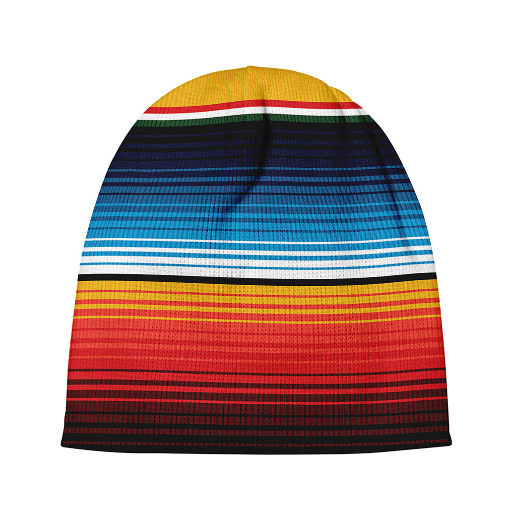 Ethnic Serape Blanket Pattern Print Beanie