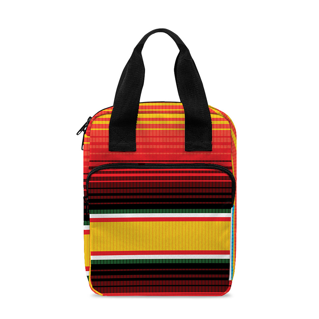 Ethnic Serape Blanket Pattern Print Bible Tote Bag