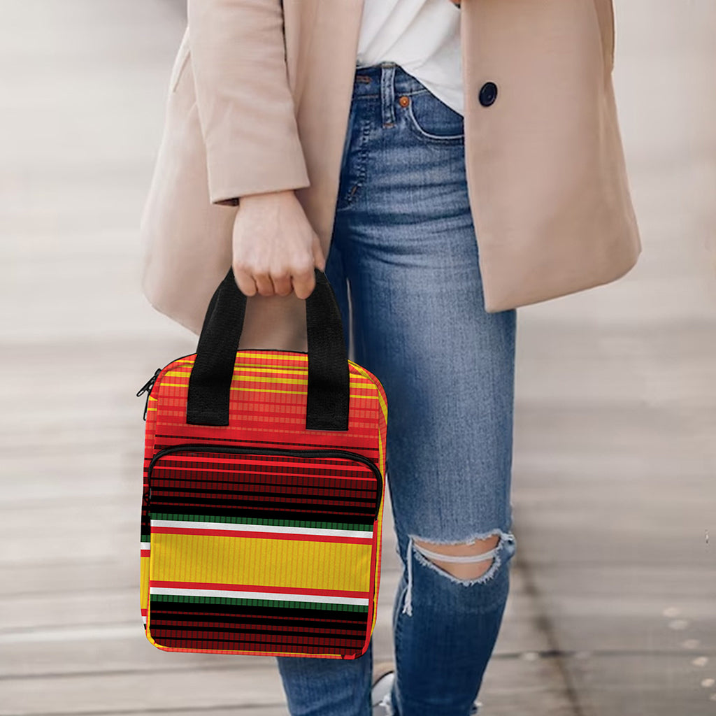 Ethnic Serape Blanket Pattern Print Bible Tote Bag