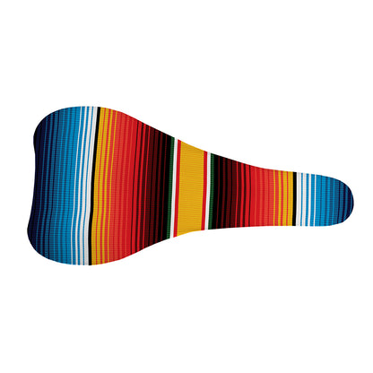 Ethnic Serape Blanket Pattern Print Bicycle Seat Cover