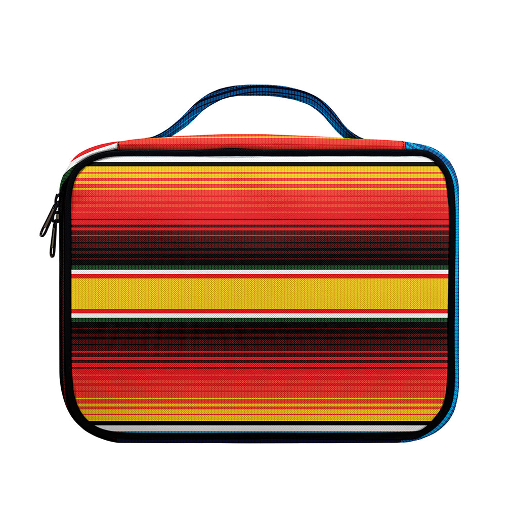 Ethnic Serape Blanket Pattern Print Briefcase Bible Bag