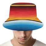 Ethnic Serape Blanket Pattern Print Bucket Hat