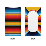 Ethnic Serape Blanket Pattern Print Changing Pad Cover