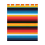 Ethnic Serape Blanket Pattern Print Curtain