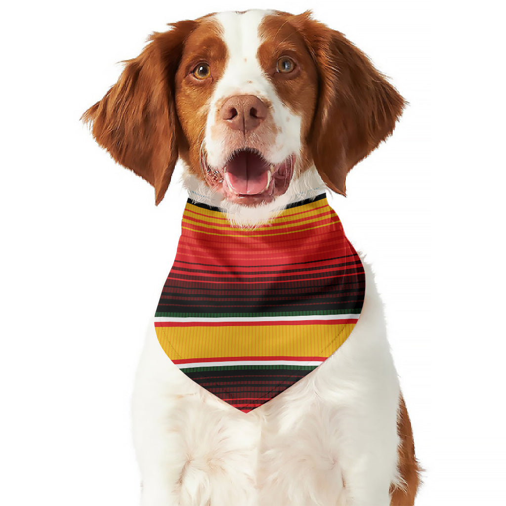 Ethnic Serape Blanket Pattern Print Dog Bandana