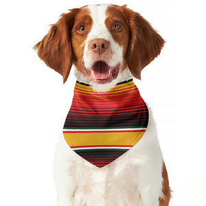 Ethnic Serape Blanket Pattern Print Dog Bandana