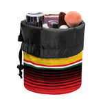 Ethnic Serape Blanket Pattern Print Drawstring Makeup Bag