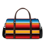 Ethnic Serape Blanket Pattern Print Duffle Bag