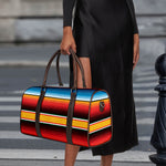 Ethnic Serape Blanket Pattern Print Duffle Bag