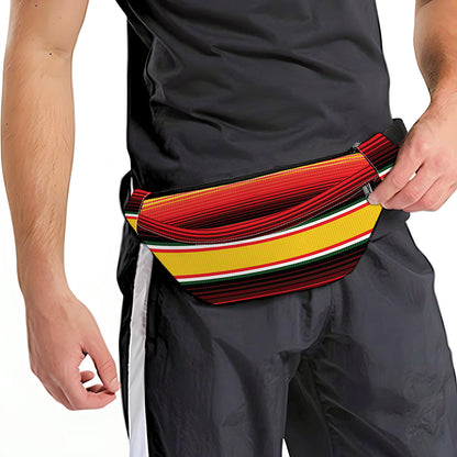 Ethnic Serape Blanket Pattern Print Fanny Pack