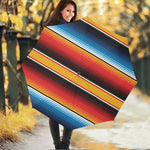 Ethnic Serape Blanket Pattern Print Foldable Umbrella