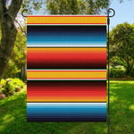 Ethnic Serape Blanket Pattern Print Garden Flag